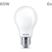 Philips LED Classic Normallampe mit 60W, E27 Sockel, Warmwhite