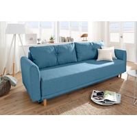 Home affaire Schlafsofa »Scandic«, blau