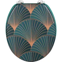 Wenko WC-Sitz Aira blau, Motiv