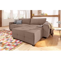Home Affaire Ecksofa »Bella L-Form«, wahlweise mit Bettfunktion und