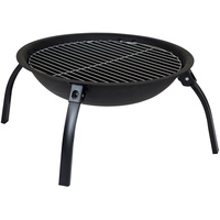 Bo-Camp Harrow Feuerschale 55x29,5, Stahl, schwarz
