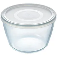 Pyrex 155P001 Runde Form mit Deckel 16 x 11
