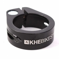 KHE KHEbikes BMX Sattelklemme 28,6mm 7005 Aluminium schwarz eloxiert