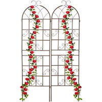 Relaxdays Rankgitter 2er Set, HxB: 179 x 52 cm,
