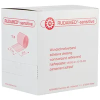 NOBAMED RUDAMED sensitive Wundschnellverband gerollt aus Vliesstoff,