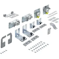 Hettich TopLine L Schiebetürbeschlag-Set 1500 x 2600, 2-türig, 18-30