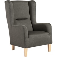 Max Winzer Ohrensessel Baldwin Flachgewebe 74 x 114 x