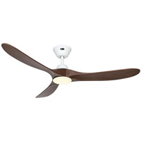 CasaFan Eco Genuino-L 152 MW-NB Deckenventilator nussbaum/dimmbar weiß