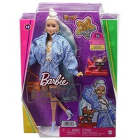 Barbie Extra mit hellblauem Rock & Jacke