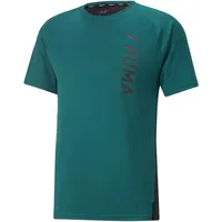Puma PUMA FIT SS TEE varsity green