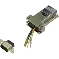 BKL Electronic 10121111 Adapter D-SUB-Stecker 9pol. - RJ45-Buchse 1