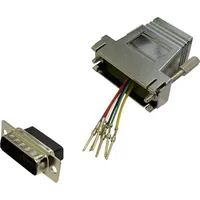 BKL Electronic 10121117 Adapter D-SUB-Stecker 15pol. - RJ12-Buchse 1