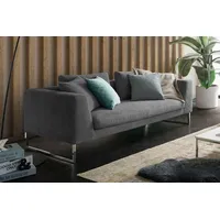 KAWOLA 2,5-Sitzer Arian Cord grau