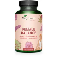 Vegavero Female Balance Vegavero® | 180 Kapseln | Mönchspfeffer,