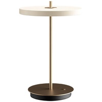 Umage Asteria Move Akkuleuchte LED Kopf weiß/Fuß messing