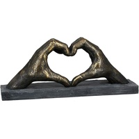 Casablanca by Gilde Casablanca Deko Skulptur Herz aus Händen