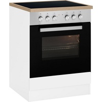 Kochstation Herdumbauschrank »KS-Gera«, Breite 60 cm weiß