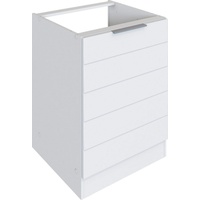 Kochstation Spülenschrank »KS-Luhe«, 60 cm breit weiß