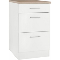 Kochstation Unterschrank »KS-Utah«, Breite 50 cm weiß