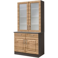 Kochstation Küchenbuffet KS-Stockholm 100 x 60 x 200 cm