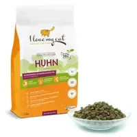 I LOVE MY CAT Hochwertiges getreidefreies Trockenfutter Huhn 1,2