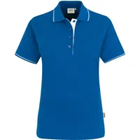 Hakro Damen Poloshirt Casual royalblau/weiß, 3XL