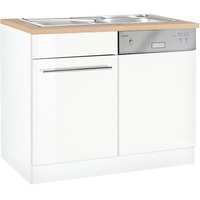 Kochstation »KS-Eton«, Breite 110 cm, inkl. Tür/Sockel für Geschirrspüler