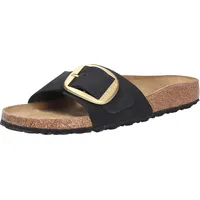 Birkenstock Madrid Big Buckle Nubukleder schwarz 37