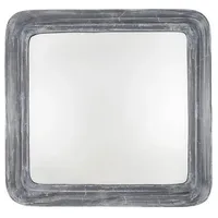 Light & Living Wandspiegel, Grau, Metall, 69x69x10 cm, Spiegel,