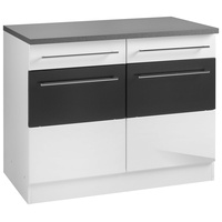 Held MÖBEL Unterschrank »Trient«, 100 cm breit grau