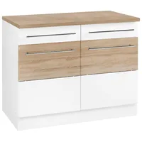 Held MÖBEL Unterschrank »Trient«, 100 cm breit weiß