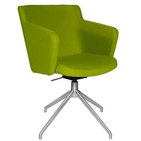 TOPSTAR Besuchersessel SFH 1.0 grün edelstahl, Optik matt Stoff
