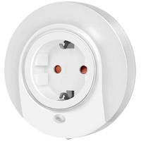 Logilink LED012 - LED Nachtlicht/Beleuchtung mit Dämmerungssensor ohne Steckdosenverlust