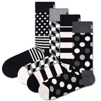 Happy Socks Classic Black & Whites Gift Set Half