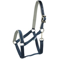 Bucas Fohlenhalfter Foal Halter Dublin Navy/Silver Foal