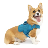 Kurgo Townie Hundegeschirr, Trainingsweste für Hunde, mit Griff, reflektierend,