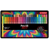 Stabilo Pen 68 Metalletui 50 St.