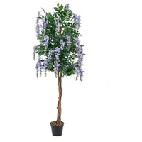Europalms Goldregenbaum, Kunstpflanze, violett, 180cm