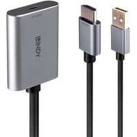 Lindy HDMI auf USB Typ C Konverter mit Stromversorgung,