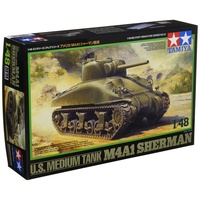 TAMIYA 1:48 US Panzer Sherman M4A1 Früh.A.