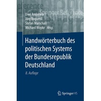 Springer Handwörterbuch des politischen Systems der Bundesrepublik Deutschland