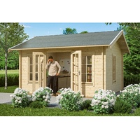 SKANHOLZ Skan Holz Holz-Gartenhaus Lugano 1 DS Natur 420