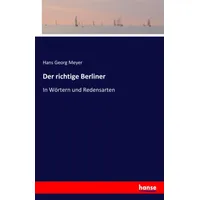 Hansebooks Der richtige Berliner