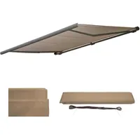 MCW Ersatz-Bezug für Markise H123, Vollkassette Ersatzbezug Sonnenschutz 4,5x3m