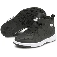 Puma Rebound Joy Fur Kinder Schwarz/Weiß 33