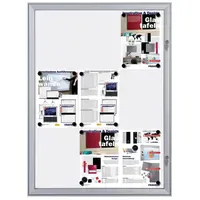 Franken Schaukasten Security silber 9x DIN A4 74,1 x