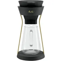 Melitta Filterkaffee-Automat, Kaffeebereiter, Schwarz, Gold