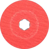 Pferd COMBICLICK Keramikkorn Fiberscheibe Ø 100mm CO-COOL50 für Edelstahl