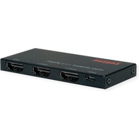 Roline HDMI Video-Splitter 2fach UltraSlim 4K60Hz, Switch Box