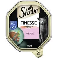 Sheba Schale Nassfutter für Katzen Finesse Feine Pastete mit